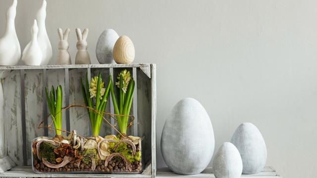 Frühlingshafte Osterdeko für den Außenbereich: Frühlingshafte Osterdeko für den Außenbereich: