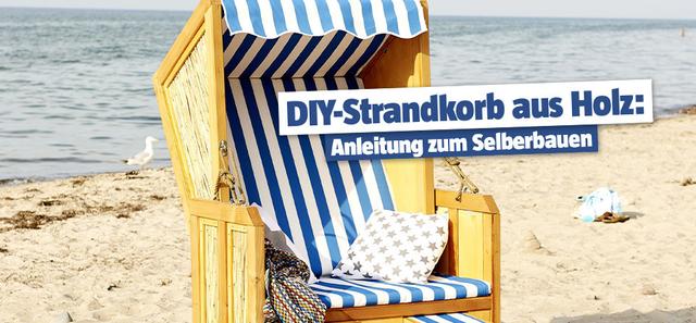 DIY-Strandkorb: So zaubern Sie sich das Urlaubsfeeling nach Hause DIY-Strandkorb: So zaubern Sie sich das Urlaubsfeeling nach Hause