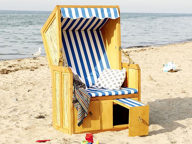 Selbstgemachter Strandkorb: Holen Sie sich das Beach-Feeling nach Hause Selbstgemachter Strandkorb: Holen Sie sich das Beach-Feeling nach Hause