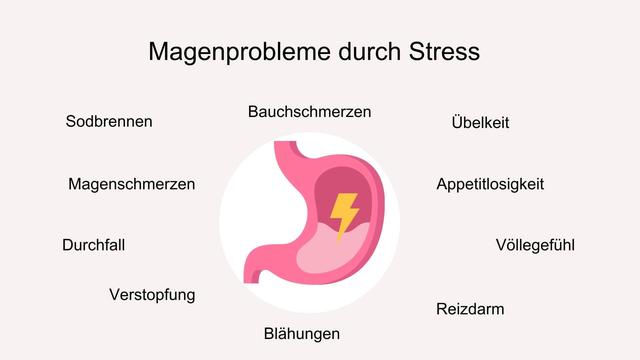 Positive und negative Arten von Stress: Auswirkungen auf den Magen Positive und negative Arten von Stress: Auswirkungen auf den Magen