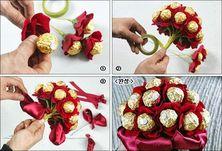 Schöne Rosen aus Süßigkeiten selber machen: Eine erstaunliche Meisterklasse Schöne Rosen aus Süßigkeiten selber machen: Eine erstaunliche Meisterklasse