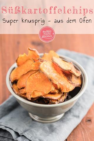 Gesunde Alternative: Selbstgemachte Süßkartoffelchips ohne Frittieren Gesunde Alternative: Selbstgemachte Süßkartoffelchips ohne Frittieren