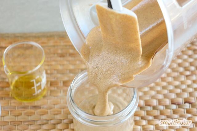 Gesund und nachhaltig: DIY-Tahin aus ungeschälten Sesamsamen