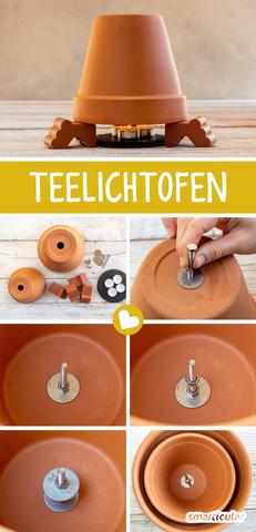 Teelichtofen ohne Bohren: Einfache Anleitung zum Selbermachen Teelichtofen ohne Bohren: Einfache Anleitung zum Selbermachen
