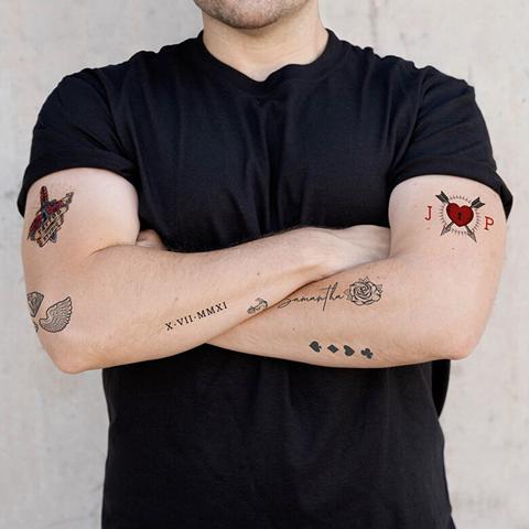 Selbst gestaltete temporäre Tattoos: Einfach, sicher und stilvoll Selbst gestaltete temporäre Tattoos: Einfach, sicher und stilvoll