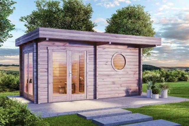 Eigene Gartensauna bauen: Was du beachten musst