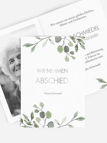 Einzigartige Trauerkarten gestalten: Große Auswahl an Designvorlagen und Extras Einzigartige Trauerkarten gestalten: Große Auswahl an Designvorlagen und Extras