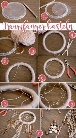 Verwandelt eure Träume in schöne Bilder: DIY-Traumfänger selber gestalten Verwandelt eure Träume in schöne Bilder: DIY-Traumfänger selber gestalten