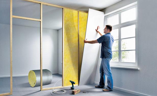 Schnell und sauber: Leichtbauwände aus Metall-Ständerwerk selber errichten Schnell und sauber: Leichtbauwände aus Metall-Ständerwerk selber errichten