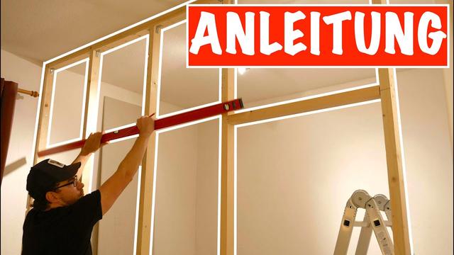 Schritt-für-Schritt-Anleitung: Trennwand selber bauen aus Holzprofilen Schritt-für-Schritt-Anleitung: Trennwand selber bauen aus Holzprofilen