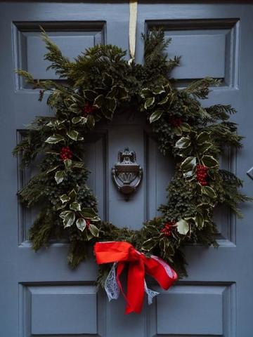 Individuelle Türkränze zu Weihnachten selber machen - Ideen und Inspiration in Deutsch