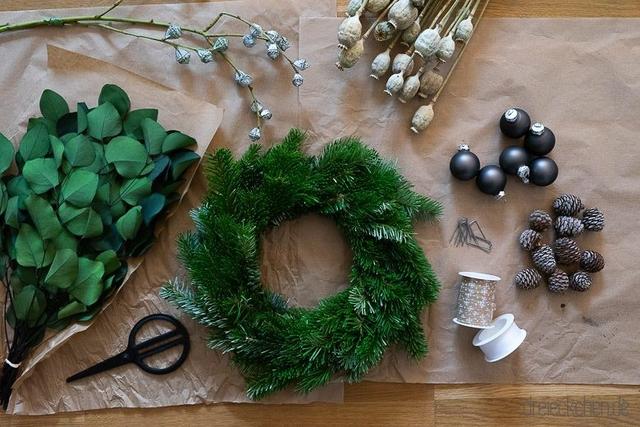 Türkranz selber machen: Ideen und Anleitungen für die Weihnachtsdekoration