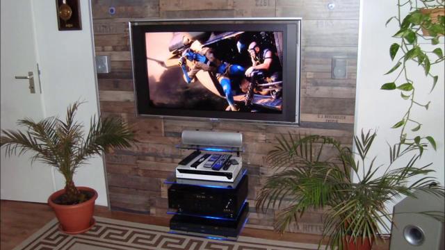 Kreative Lösung: Deine eigene TV-Wand zum Selbermachen Kreative Lösung: Deine eigene TV-Wand zum Selbermachen