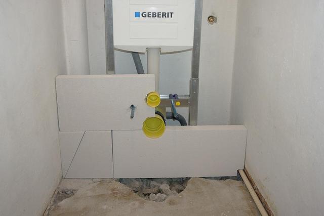 Eine DIY-Anleitung für den Bau eines Unterputz-WC-Moduls