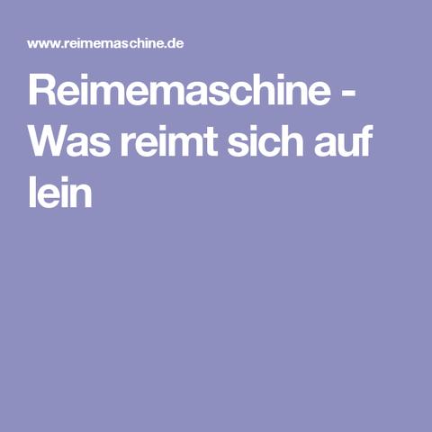 Optimierte Reimemaschine: Entdecke passende Reime zu 