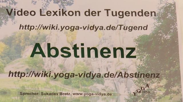 Was bedeutet Abstinenz genau? Was bedeutet Abstinenz genau?