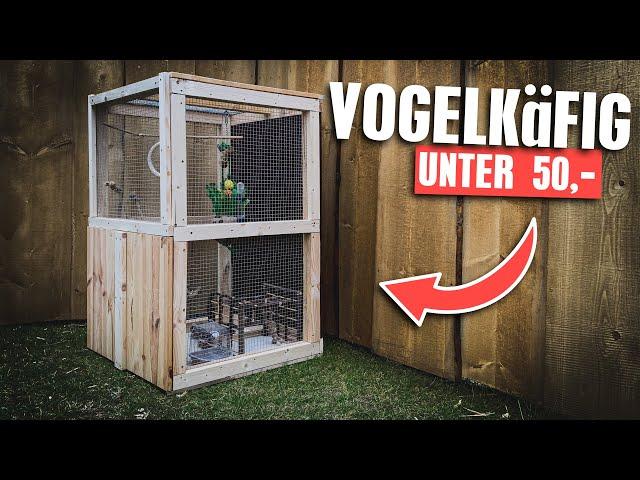 Vogelkäfig selber bauen: Anleitung mit Ikea-Regalen Vogelkäfig selber bauen: Anleitung mit Ikea-Regalen