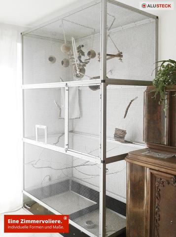 Gebrauchte Voliere oder selber bauen? Tipps mit Ikea-Möbeln Gebrauchte Voliere oder selber bauen? Tipps mit Ikea-Möbeln