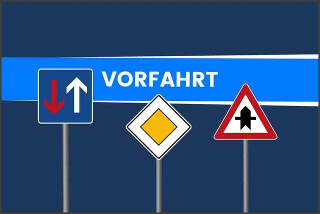 Verkehrsregeln: Wie man Vorfahrtszeichen richtig interpretiert Verkehrsregeln: Wie man Vorfahrtszeichen richtig interpretiert