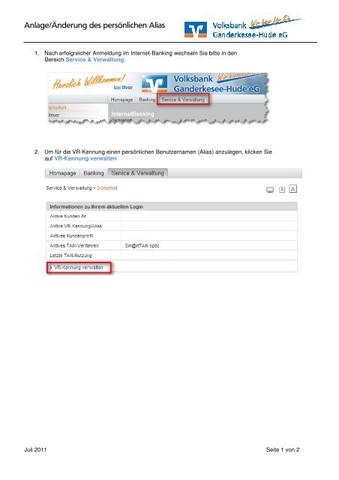 Was ist ein VR-NetKey oder Alias und wie funktioniert er? Was ist ein VR-NetKey oder Alias und wie funktioniert er?