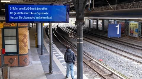 Gewerkschaft EVG stimmt gegen unbefristeten Streik - vorerst keine Bahnstreiks