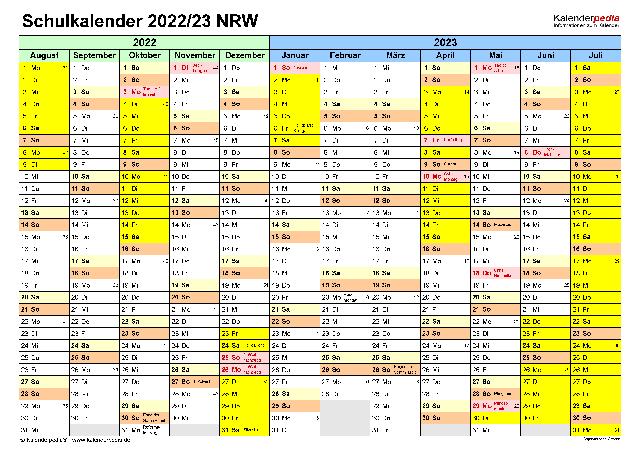 Wann endet das Schuljahr in Nordrhein-Westfalen? Alle Termine im Überblick Wann endet das Schuljahr in Nordrhein-Westfalen? Alle Termine im Überblick