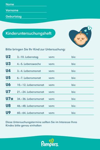 Der Zeitpunkt der U3 Untersuchung nach der Geburt Der Zeitpunkt der U3 Untersuchung nach der Geburt