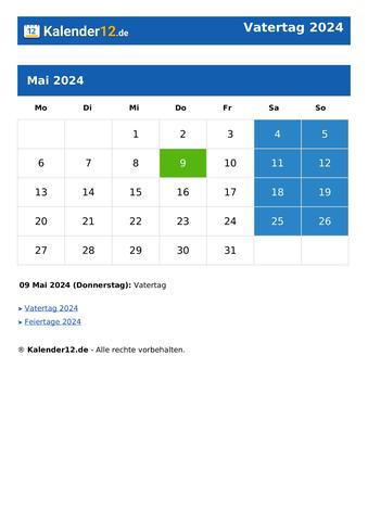 Der Herrentag 2024: Datum, Hintergrundinformationen und regionale Traditionen Der Herrentag 2024: Datum, Hintergrundinformationen und regionale Traditionen