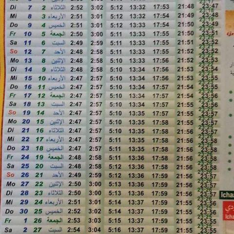 Heute Iftar: Genau Uhrzeit für das Fastenbrechen in Deutschland