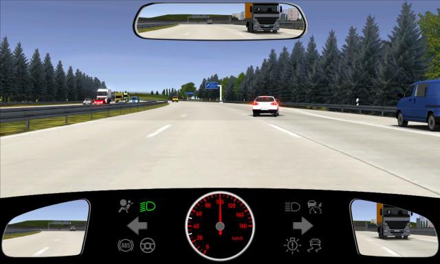 Wie kann ein schnell fahrender PKW auf gerader, trockener Straße seitwärts ausbrechen?