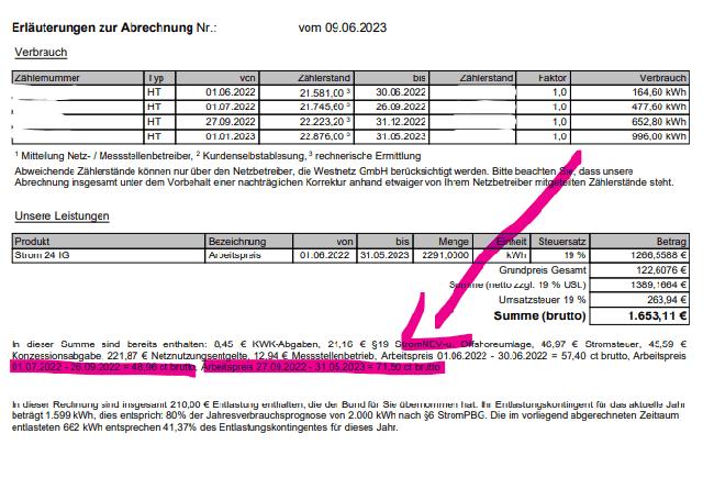 Wann kommt die Stromabrechnung 2022?