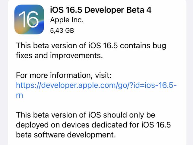 Wann wird iOS 16.5 veröffentlicht? Alle wichtigen Informationen Wann wird iOS 16.5 veröffentlicht? Alle wichtigen Informationen