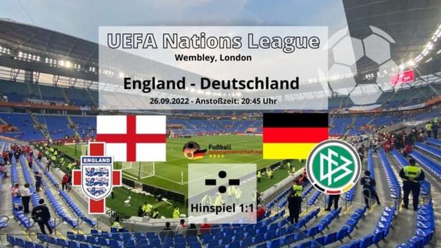 Fußballfans aufgepasst: Wann kann man England live erleben?