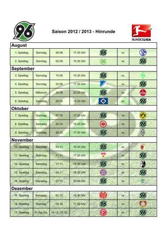 Hannover 96 Spielplan: Wann ist das nächste Match? Hannover 96 Spielplan: Wann ist das nächste Match?