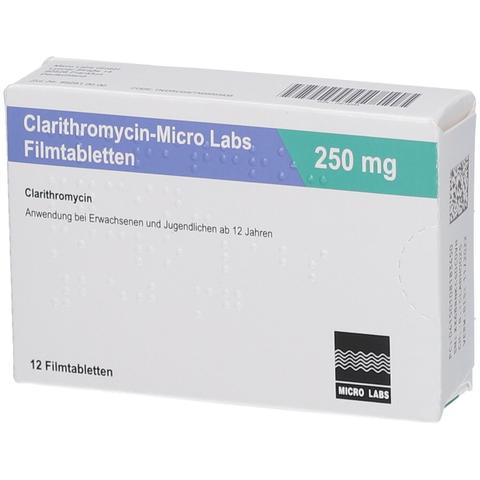 Wie lange dauert es, bis Clarithromycin wirkt?