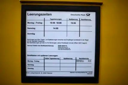 Wann werden Briefkästen an Feiertagen und Wochenenden geleert? Wann werden Briefkästen an Feiertagen und Wochenenden geleert?