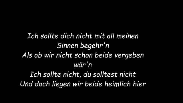 "Warum hast du nicht nein gesagt - Songtext und Lyrics" "Warum hast du nicht nein gesagt - Songtext und Lyrics"