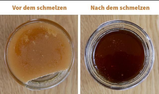 Honigkristallisation: Ein Zeichen von Reinheit und Qualität. Honigkristallisation: Ein Zeichen von Reinheit und Qualität.