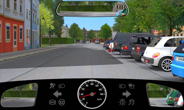 Warum ist hier langsames und bremsbereites Fahren erforderlich?