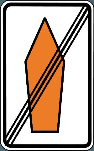 Verkehrsschilder auf der Autobahn: Was bedeutet der orangene Pfeil? Verkehrsschilder auf der Autobahn: Was bedeutet der orangene Pfeil?