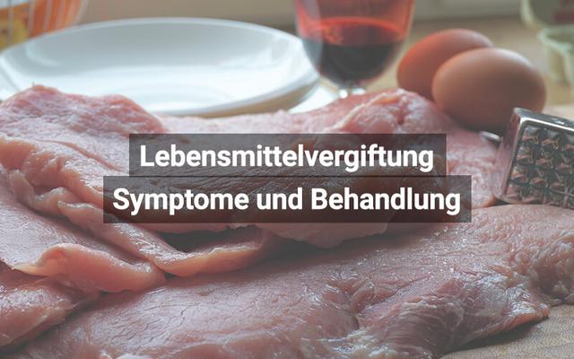 Lebensmittelwahl bei Symptomen einer Vergiftung Lebensmittelwahl bei Symptomen einer Vergiftung
