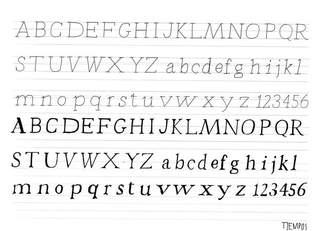 Blockschrift: Eine einfache und gut lesbare Schriftart Blockschrift: Eine einfache und gut lesbare Schriftart