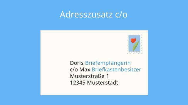Adresszusatz auf Briefen und Paketen: Beispiele und Tipps Adresszusatz auf Briefen und Paketen: Beispiele und Tipps