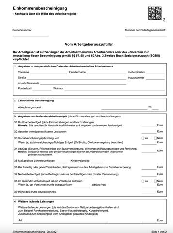 Was ist ein Einkommensnachweis und wofür wird er benötigt? Was ist ein Einkommensnachweis und wofür wird er benötigt?