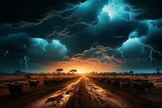 Trockenblitze: Gefahr für Waldbrände und ihre Entstehung Trockenblitze: Gefahr für Waldbrände und ihre Entstehung