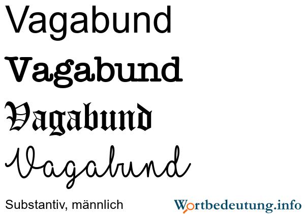 Eigenschaften eines Vagabunden: Derbheit und Zerstörung Eigenschaften eines Vagabunden: Derbheit und Zerstörung
