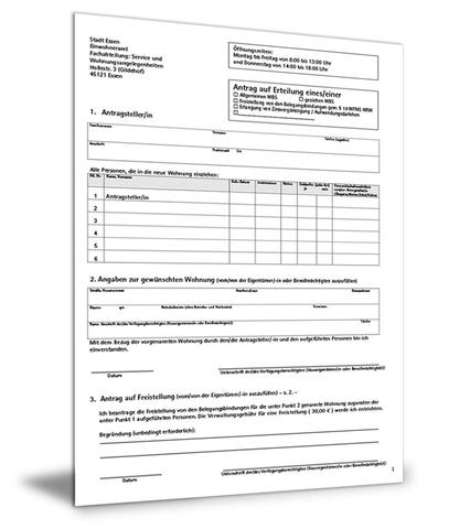 Wie bekommt man einen Wohnberechtigungsschein (WBS) und welche Dokumente werden benötigt?