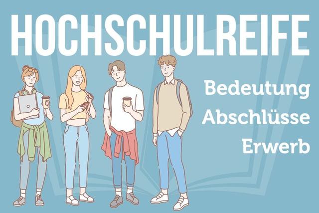Unterschied zwischen allgemeiner Hochschulreife und fachgebundener Hochschulreife.