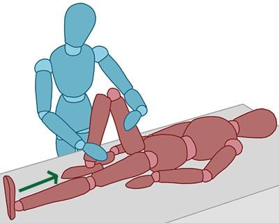 Aktive und passive Bewegungsübungen zur Vermeidung von Kontrakturen