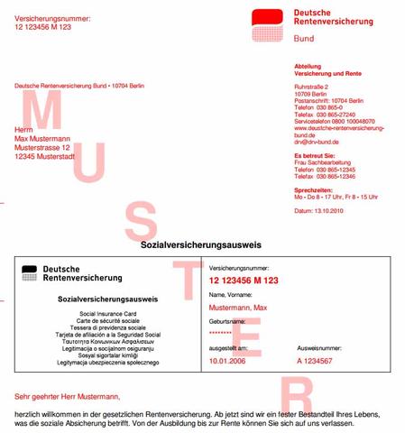 Wie beantrage ich eine Sozialversicherungsnummer?